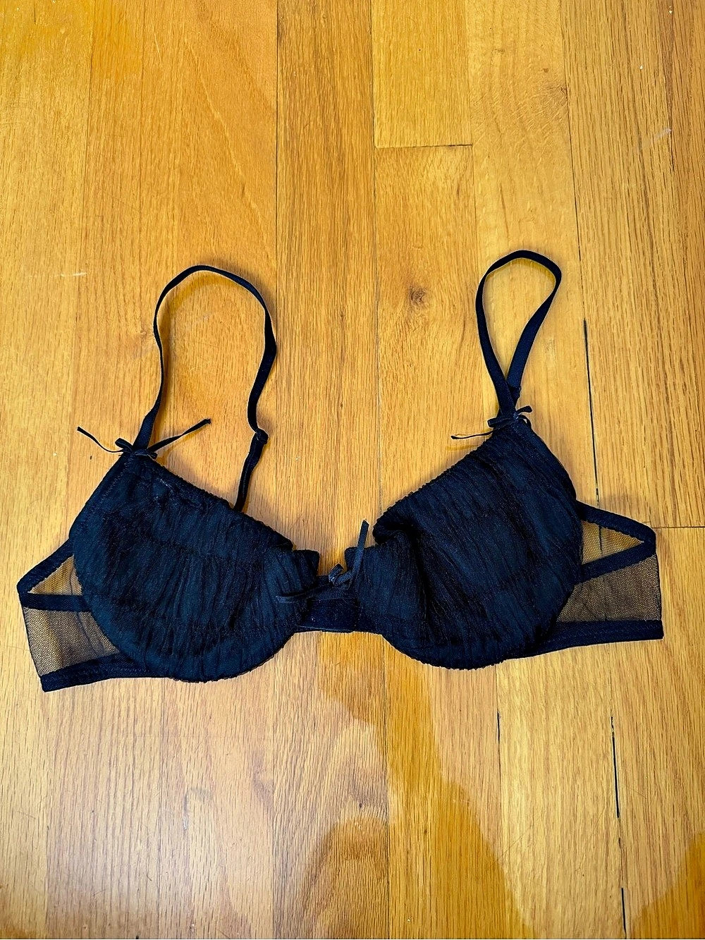 La Perla Black Bra Size 34A